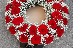 grobni buket, vijenac za urnu