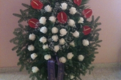 grobni buket, vijenac