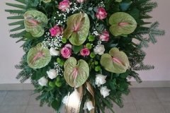 grobni buket, vijenac