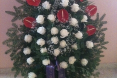 grobni buket, vijenac