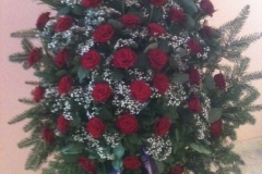 grobni buket, vijenac