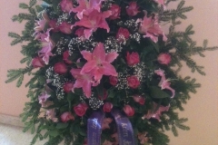 grobni buket, vijenac